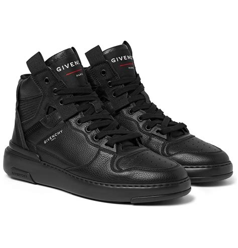 givenchy logo strap sneakers|Givenchy wing high top sneakers.